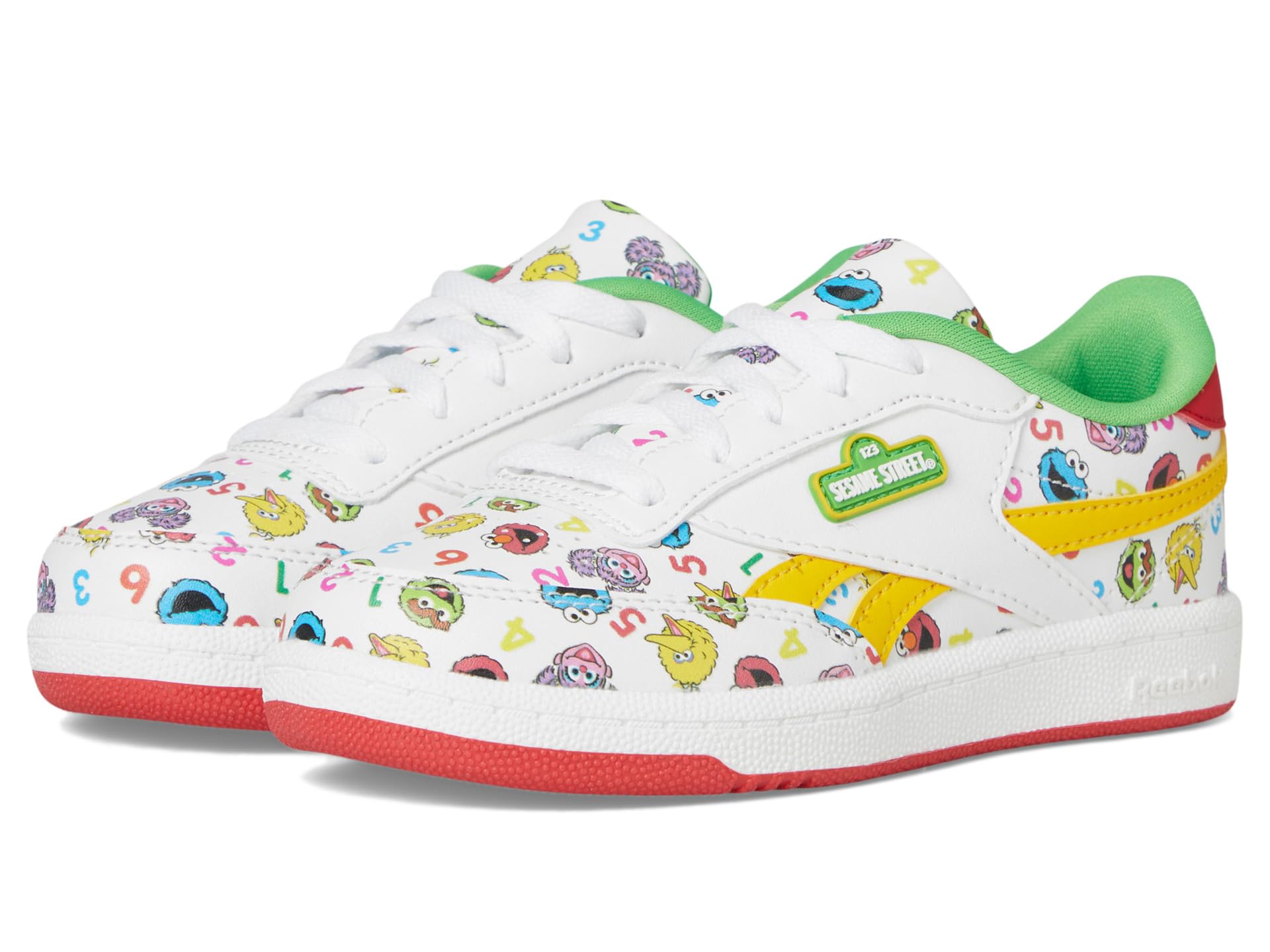Кроссовки Reebok Kids Reebok x Sesame Street Club C Revenge, цвет White/Green/Yellow
Кроссовки Reebok Kids Reebok x Sesame Street Club C Revenge, цвет White/Green/Yellow