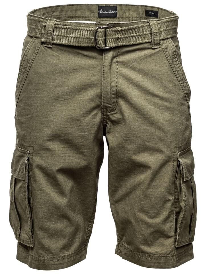 Тканевые шорты Amaci&Sons, оливковый
Тканевые шорты Amaci&Sons, оливковый