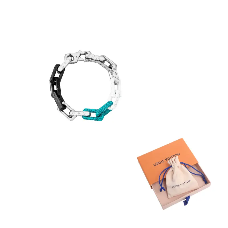 LOUIS VUITTON Серебряный браслет из нержавеющей стали для мужчин
LOUIS VUITTON Серебряный браслет из нержавеющей стали для мужчин