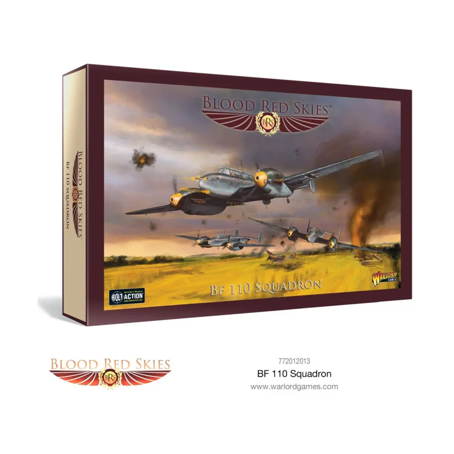 110-я эскадрилья BF, Blood Red Skies - Germany (1:200)
110-я эскадрилья BF, Blood Red Skies - Germany (1:200)