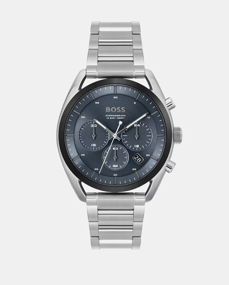 Лучшие мужские часы с хронографом из стали 1514093 Boss, серебряный
Лучшие мужские часы с хронографом из стали 1514093 Boss, серебряный