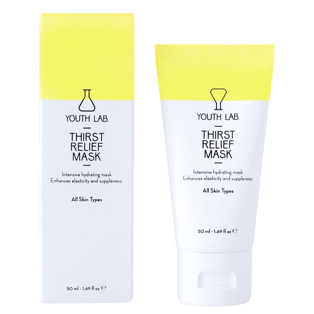 Маска для лица thirst relief mask Youth Lab, объем 50 мл
Маска для лица thirst relief mask Youth Lab, объем 50 мл