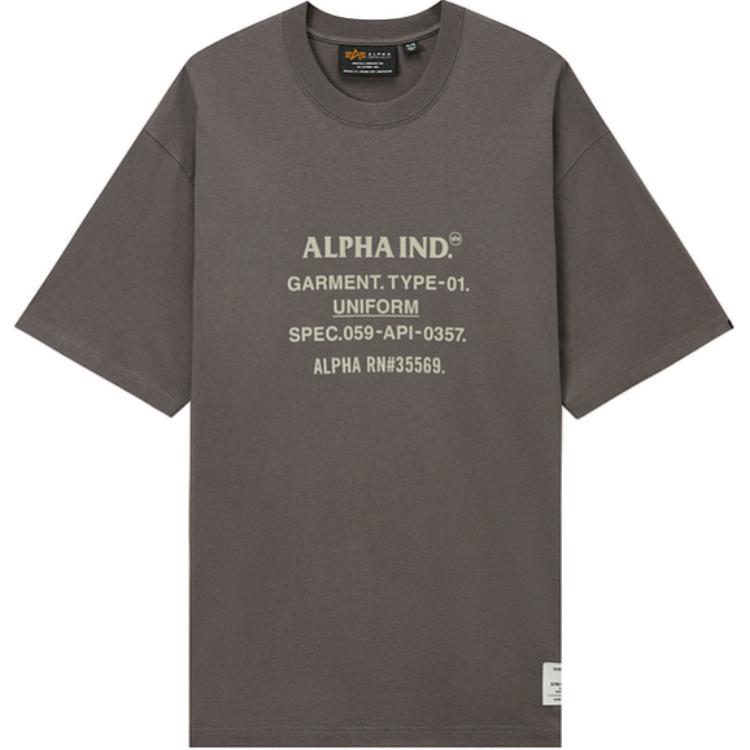 Футболка с принтом логотипа Alpha Industries, серый
Футболка с принтом логотипа Alpha Industries, серый