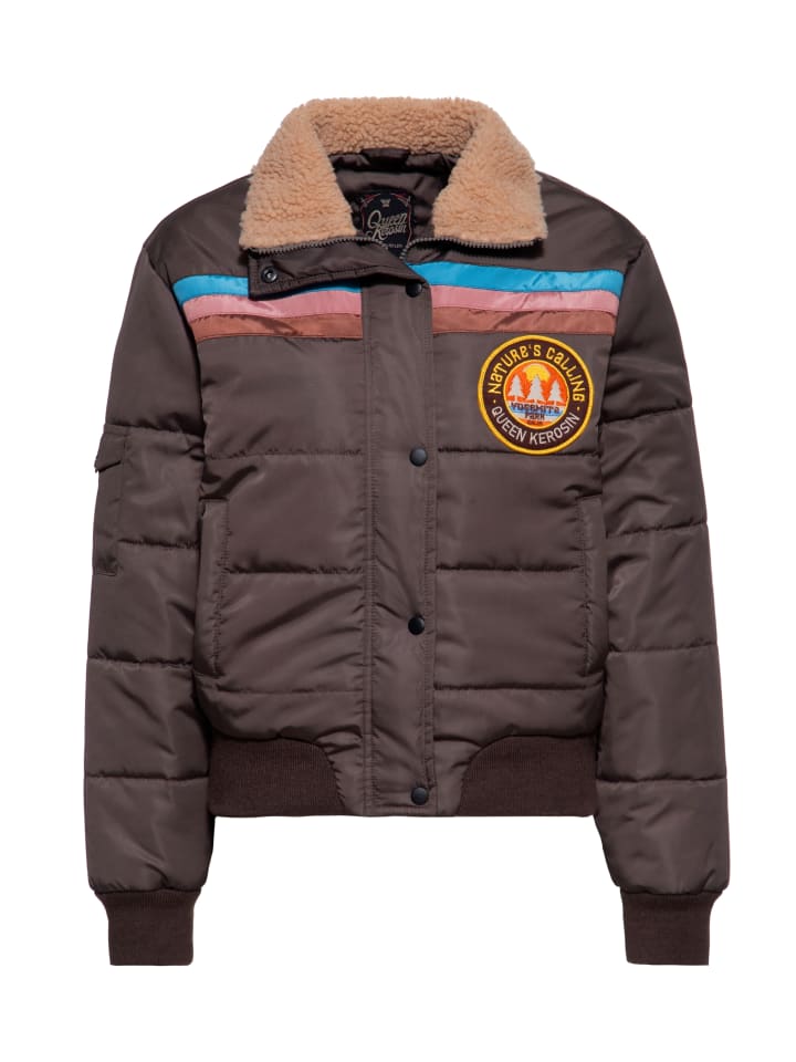 Зимняя куртка Queen Kerosin Nature's Calling коричневого цвета Queen Kerosin
Зимняя куртка Queen Kerosin Nature's Calling коричневого цвета Queen Kerosin