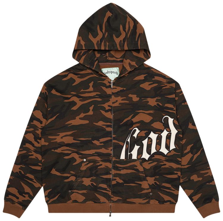 Толстовка Godspeed OG Logo Sweatsuit, коричневый
Толстовка Godspeed OG Logo Sweatsuit, коричневый