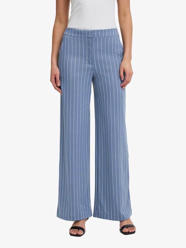 Брюки Kate Stripe с широкими штанинами ICHI, Blue
Брюки Kate Stripe с широкими штанинами ICHI, Blue