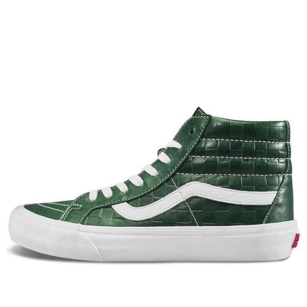Кроссовки sk8-hi reissue vlt lx 'white green' Vans, белый
Кроссовки sk8-hi reissue vlt lx 'white green' Vans, белый