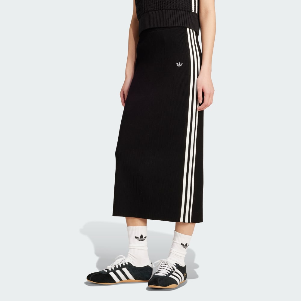 Юбка Adidas Adicolor Knit 3-Stripes Skirt, черный
Юбка Adidas Adicolor Knit 3-Stripes Skirt, черный