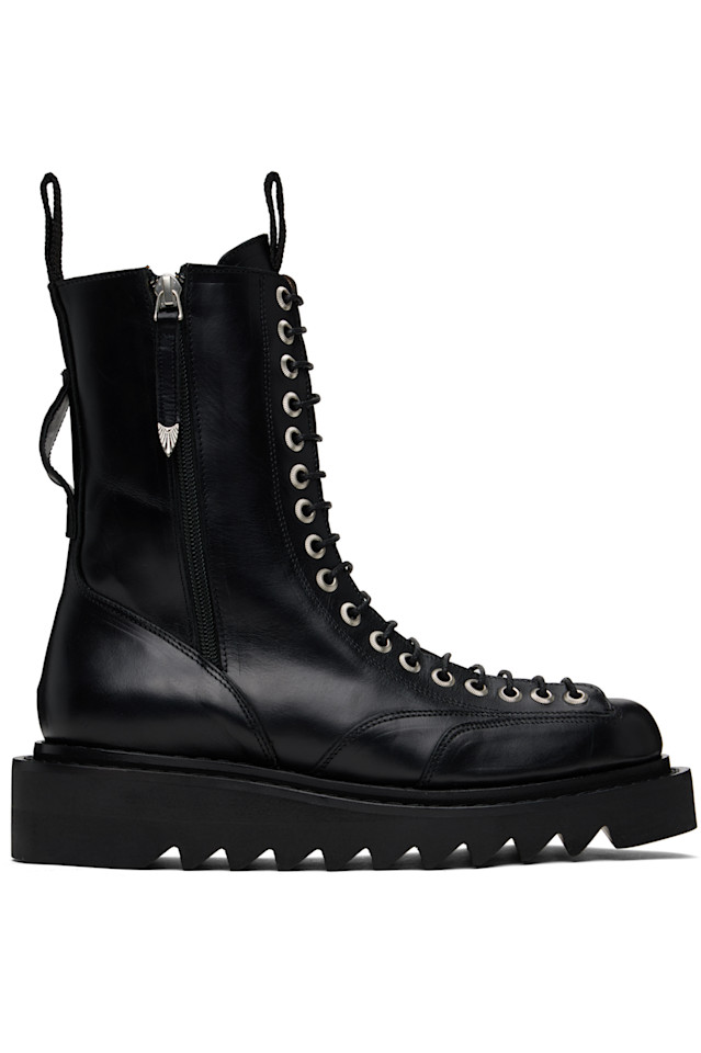 Кожаные ботинки Toga Virilis, черный
Кожаные ботинки Toga Virilis, черный