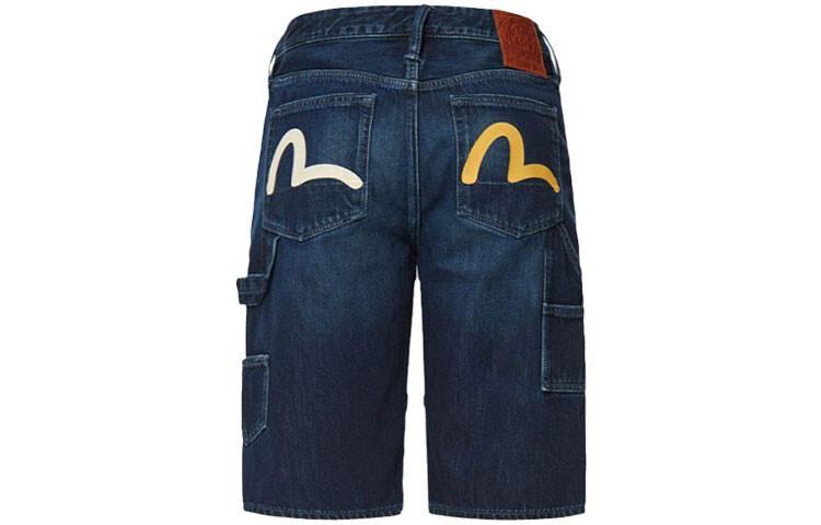 Джинсовые шорты мужские синие Evisu, синий
Джинсовые шорты мужские синие Evisu, синий