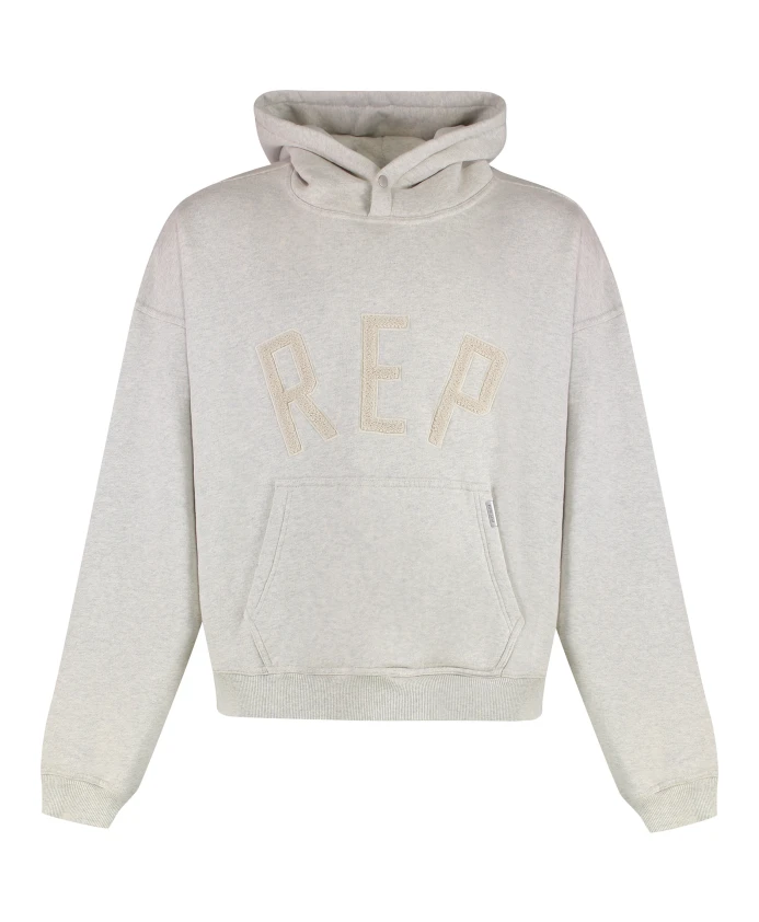 Худи из ребристого хлопка Represent, серый
Худи из ребристого хлопка Represent, серый