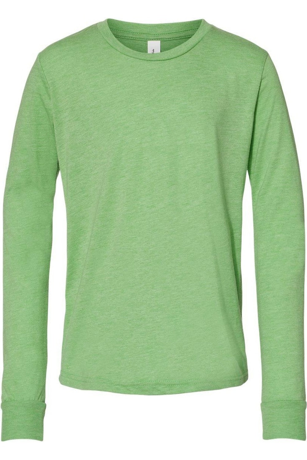 Молодежная футболка с длинными рукавами BELLA + CANVAS Triblend, цвет green triblend
Молодежная футболка с длинными рукавами BELLA + CANVAS Triblend, цвет green triblend