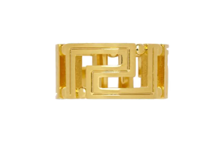 VERSACE Золотистые латунные кольца для женщин Gold
VERSACE Золотистые латунные кольца для женщин Gold
