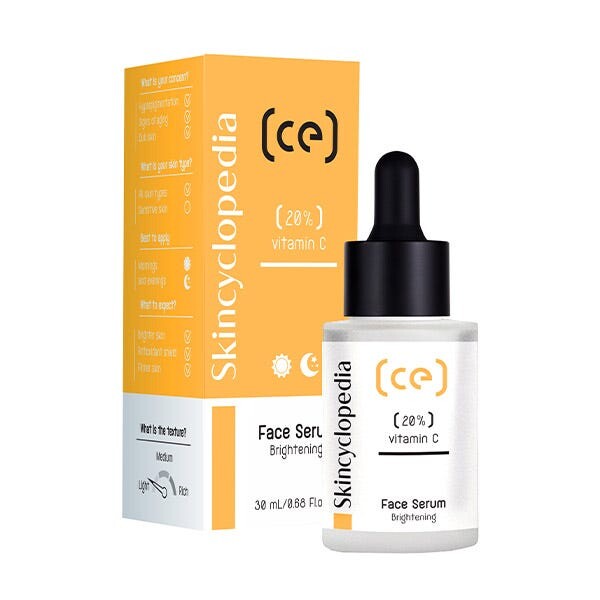 Сыворотка с витамином С 20% 30 мл Skincyclopedia
Сыворотка с витамином С 20% 30 мл Skincyclopedia