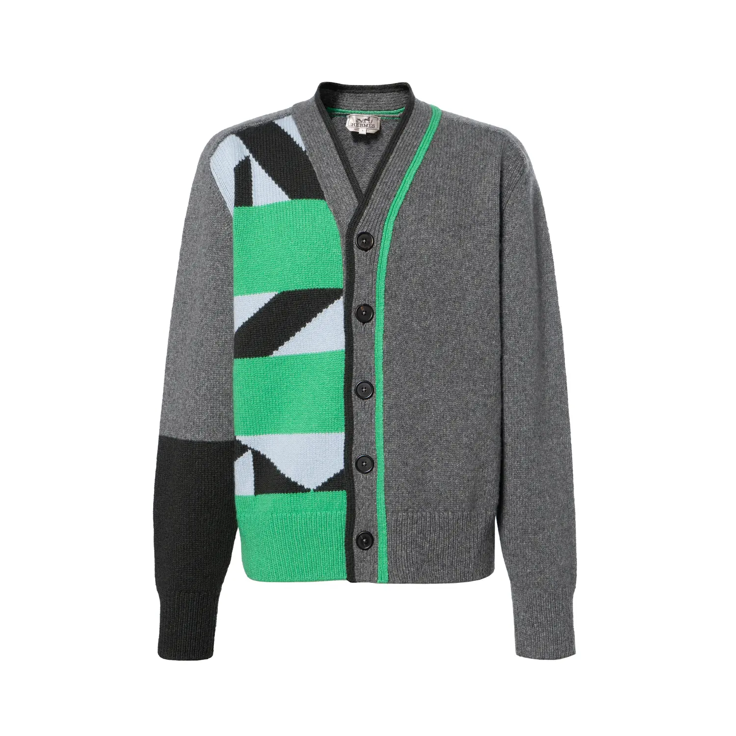 Кардиган HERMES Rayures Tangram 2010-х годов, серый
Кардиган HERMES Rayures Tangram 2010-х годов, серый