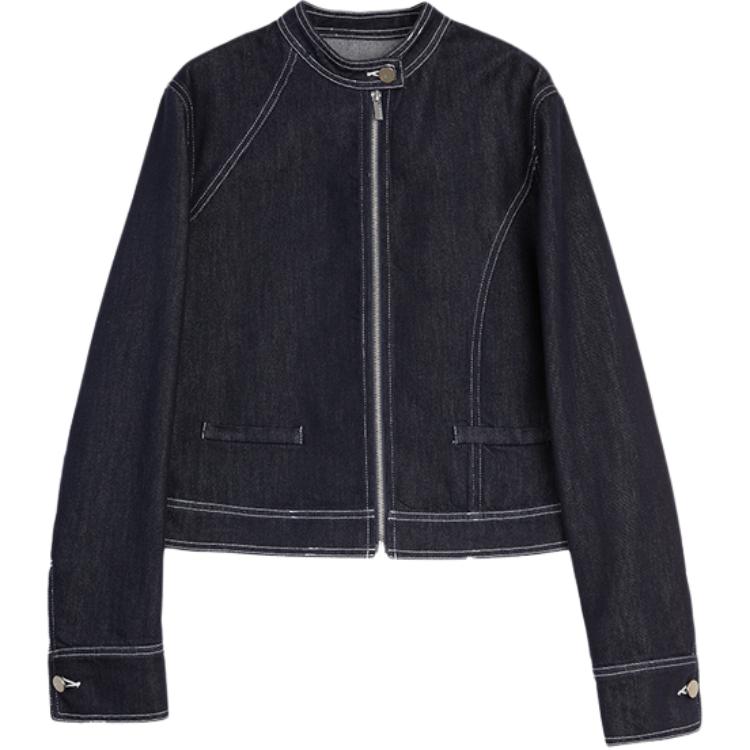 ELLE Джинсовая куртка женская Dark Blue Stand Collar Moderate
ELLE Джинсовая куртка женская Dark Blue Stand Collar Moderate