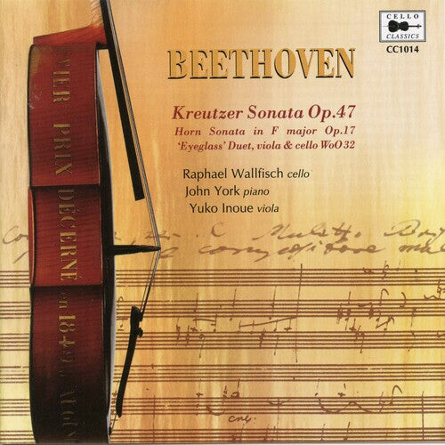 CD диск Beethoven / Wallfisch / York / Inoue: Sonata in a Major Op 47
CD диск Beethoven / Wallfisch / York / Inoue: Sonata in a Major Op 47