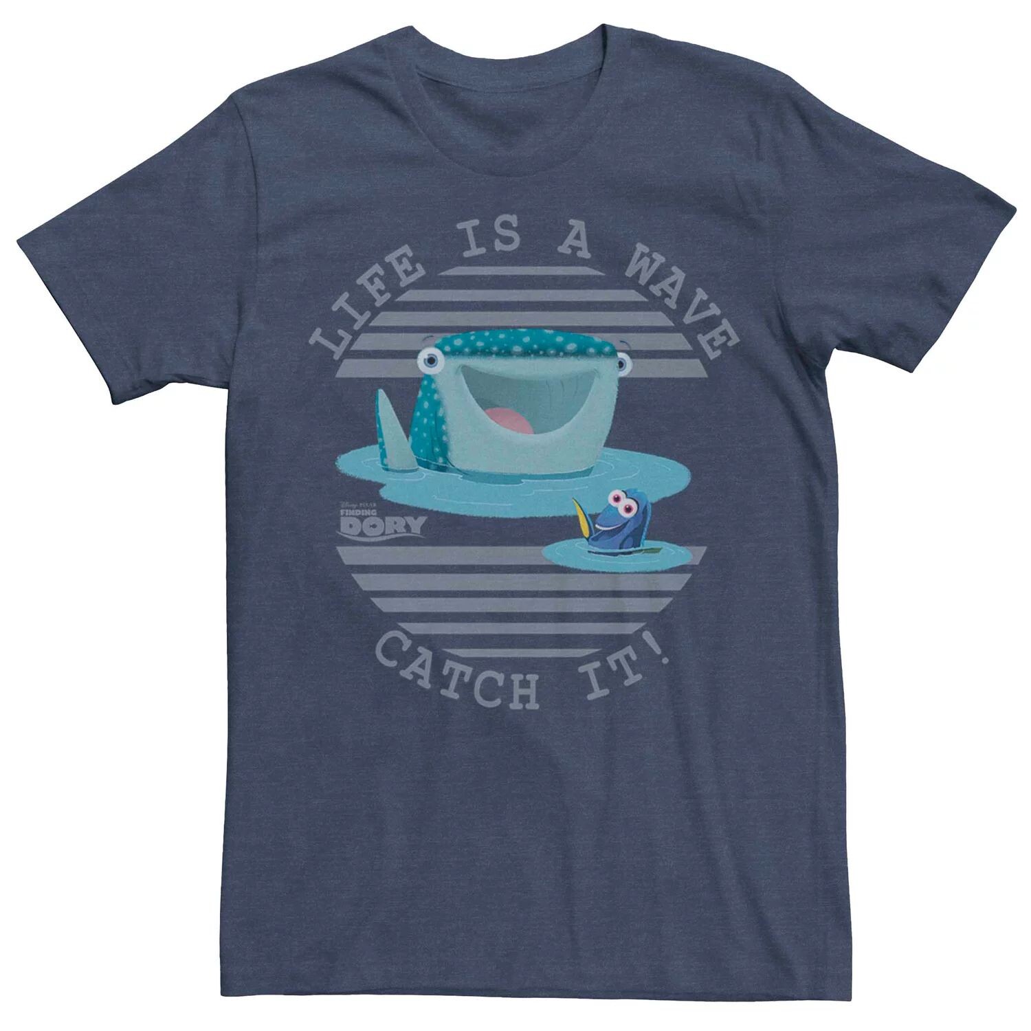 Мужская футболка с рисунком Disney Pixar Finding Dory Destiny Life Is A Wave Licensed Character
Мужская футболка с рисунком Disney Pixar Finding Dory Destiny Life Is A Wave Licensed Character