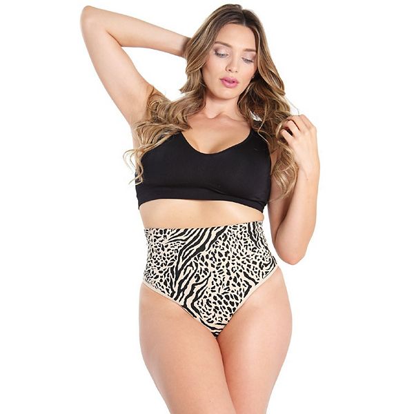 Женский утягивающий стринги с высокой талией Memoi
Женский утягивающий стринги с высокой талией Memoi