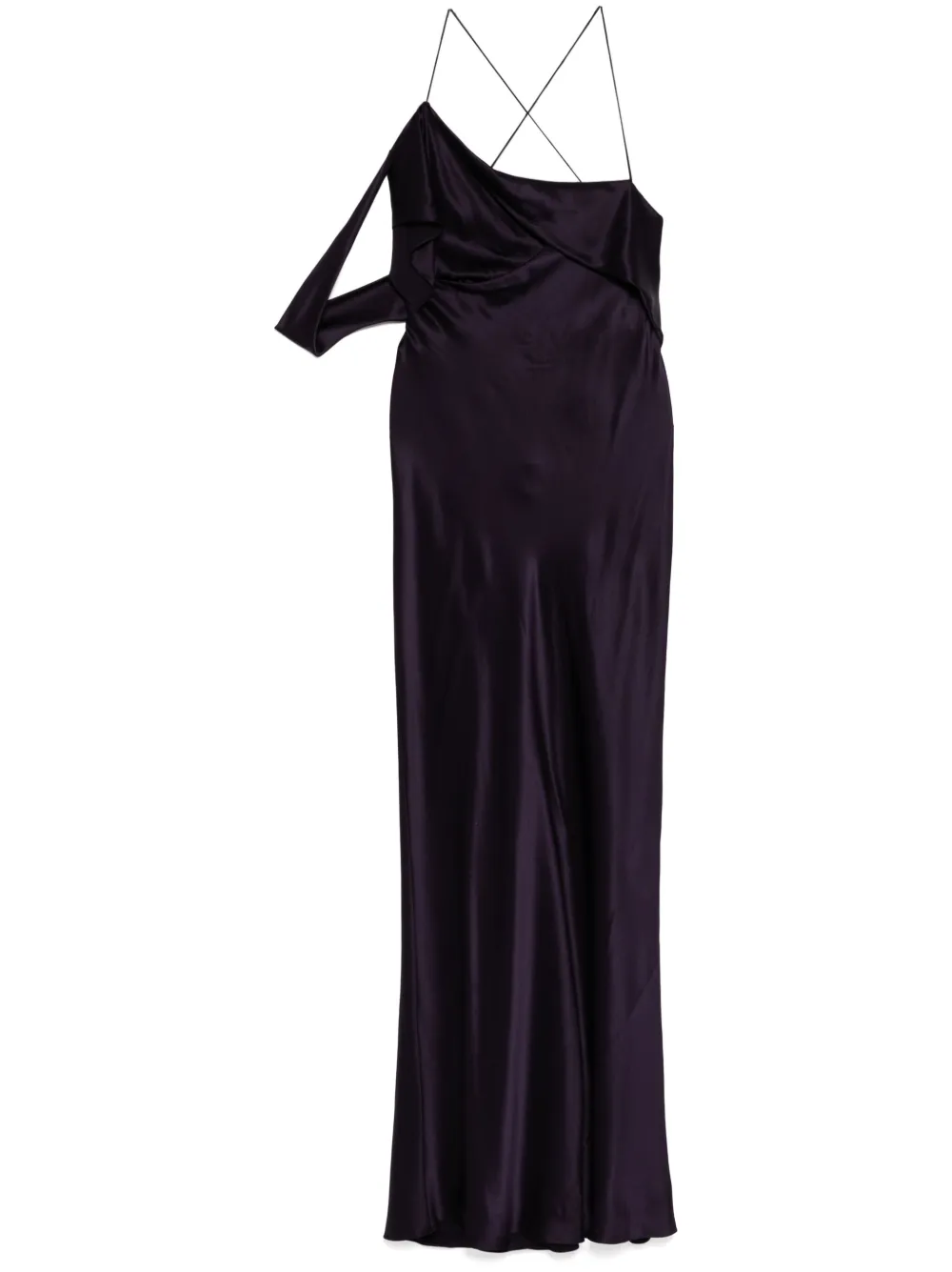 Шелковое платье асимметричного кроя Michelle Mason, фиолетовый
Шелковое платье асимметричного кроя Michelle Mason, фиолетовый