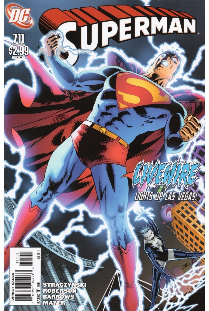 Superman #711 1-10 Variant (Johnson) (DC COMICS)
Superman #711 1-10 Variant (Johnson) (DC COMICS)