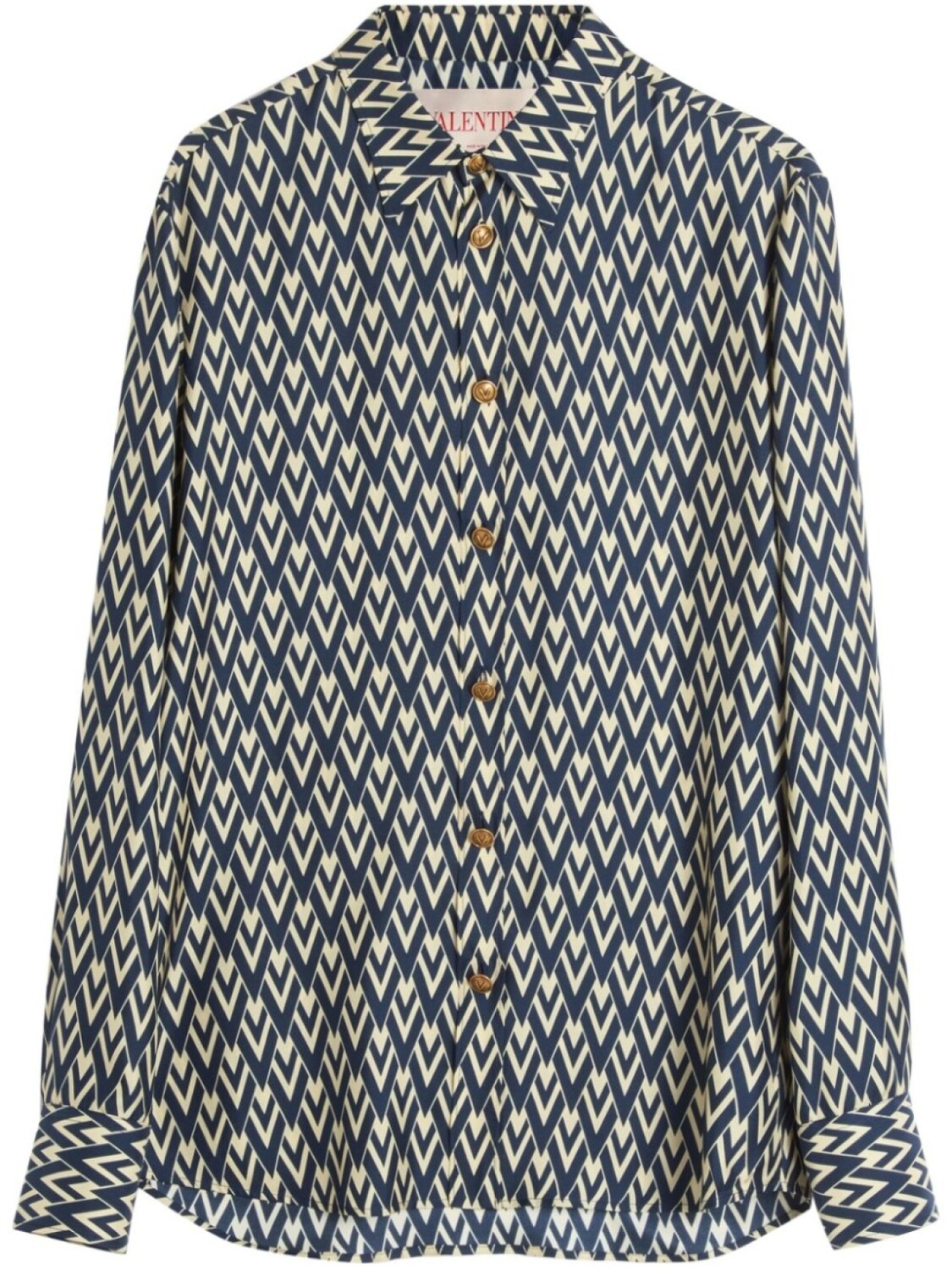 Шелковая рубашка Valentino Garavani, синий
Шелковая рубашка Valentino Garavani, синий