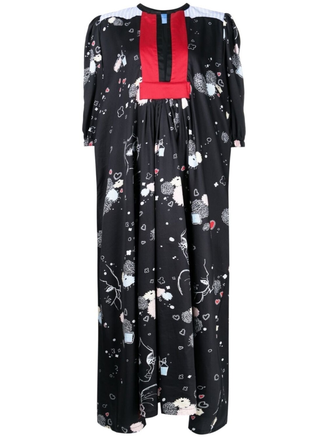 Платье миди Betty с принтом Macgraw, черный
Платье миди Betty с принтом Macgraw, черный