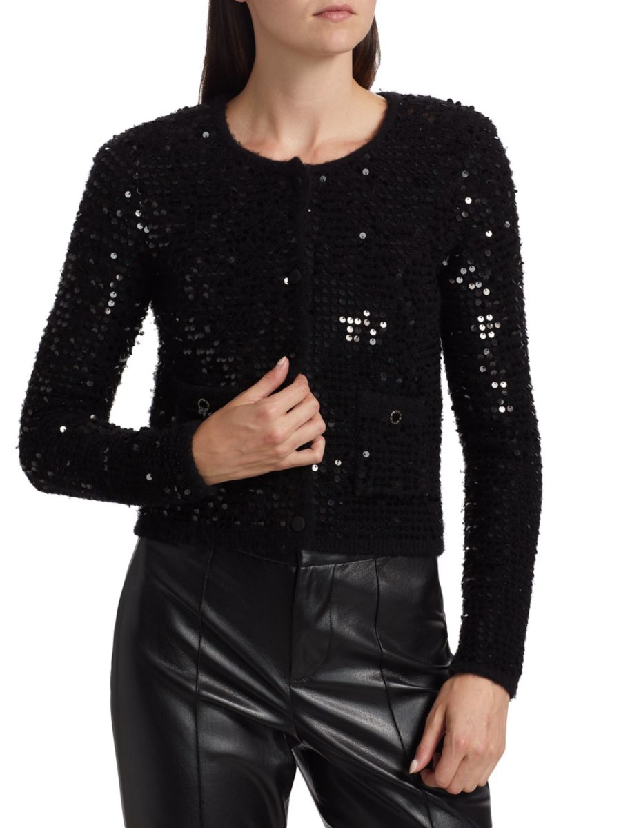 Кардиган Jonas, украшенный пайетками Generation Love, черный
Кардиган Jonas, украшенный пайетками Generation Love, черный