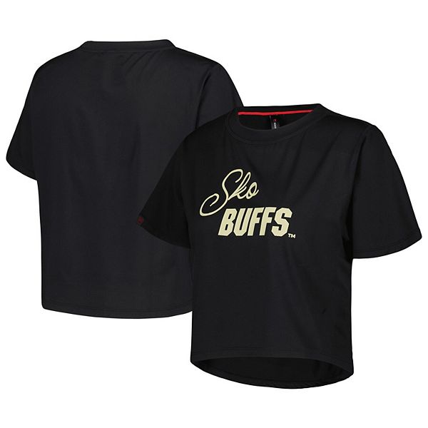 Женская черная футболка colorado buffaloes milky silk кроп Kadyluxe
Женская черная футболка colorado buffaloes milky silk кроп Kadyluxe