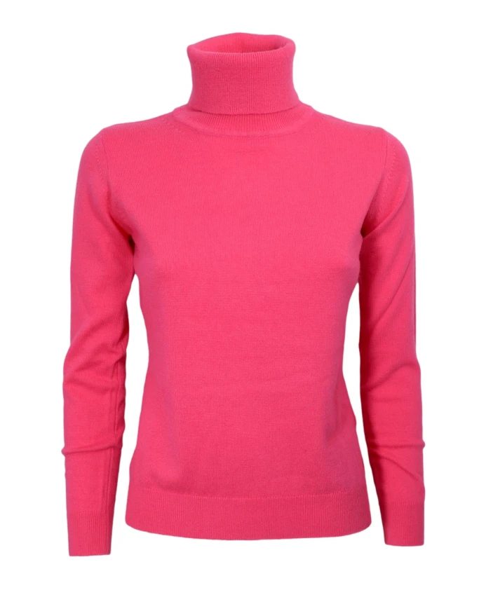 Классический свитер с высоким воротником Cashmere Company, розовый
Классический свитер с высоким воротником Cashmere Company, розовый