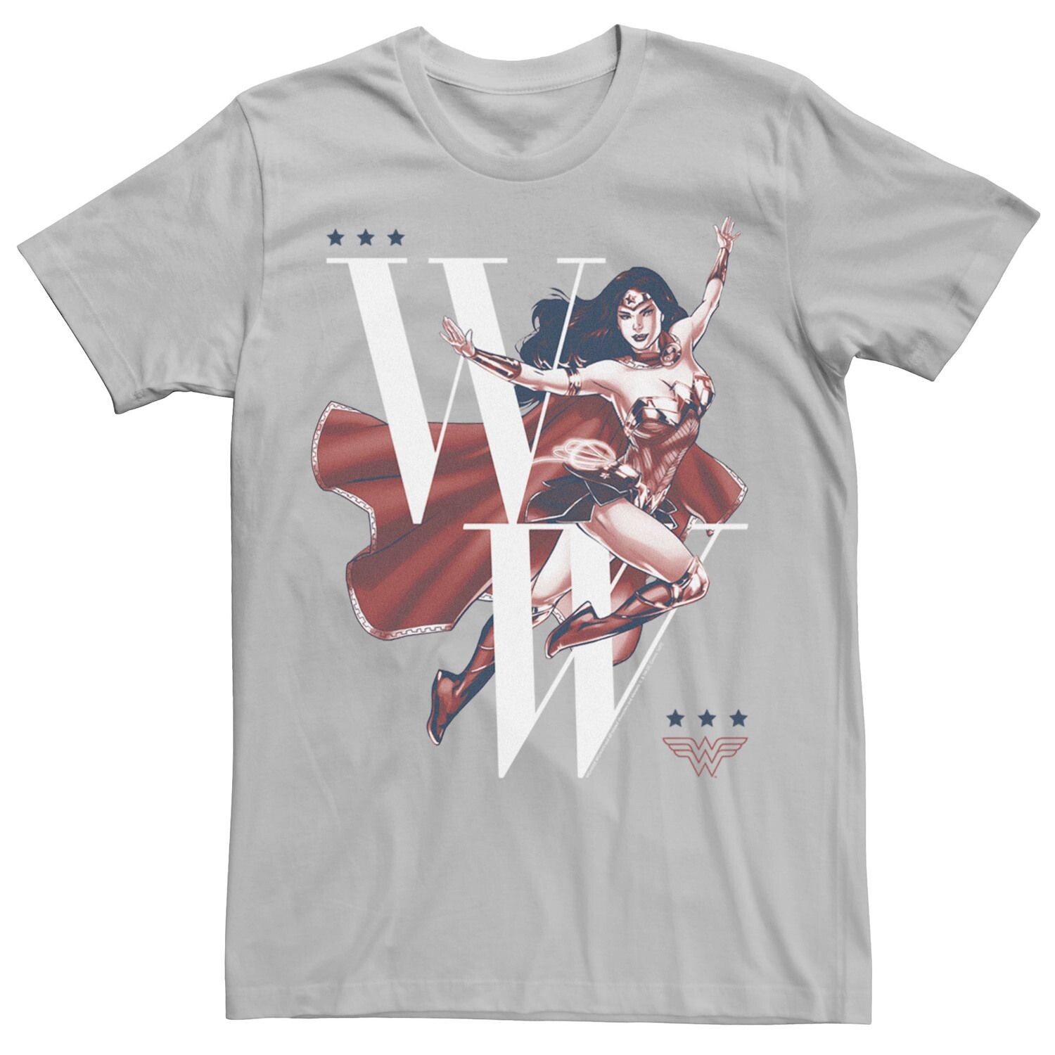 Мужская футболка с винтажным логотипом и плакатом Wonder Woman Licensed Character
Мужская футболка с винтажным логотипом и плакатом Wonder Woman Licensed Character