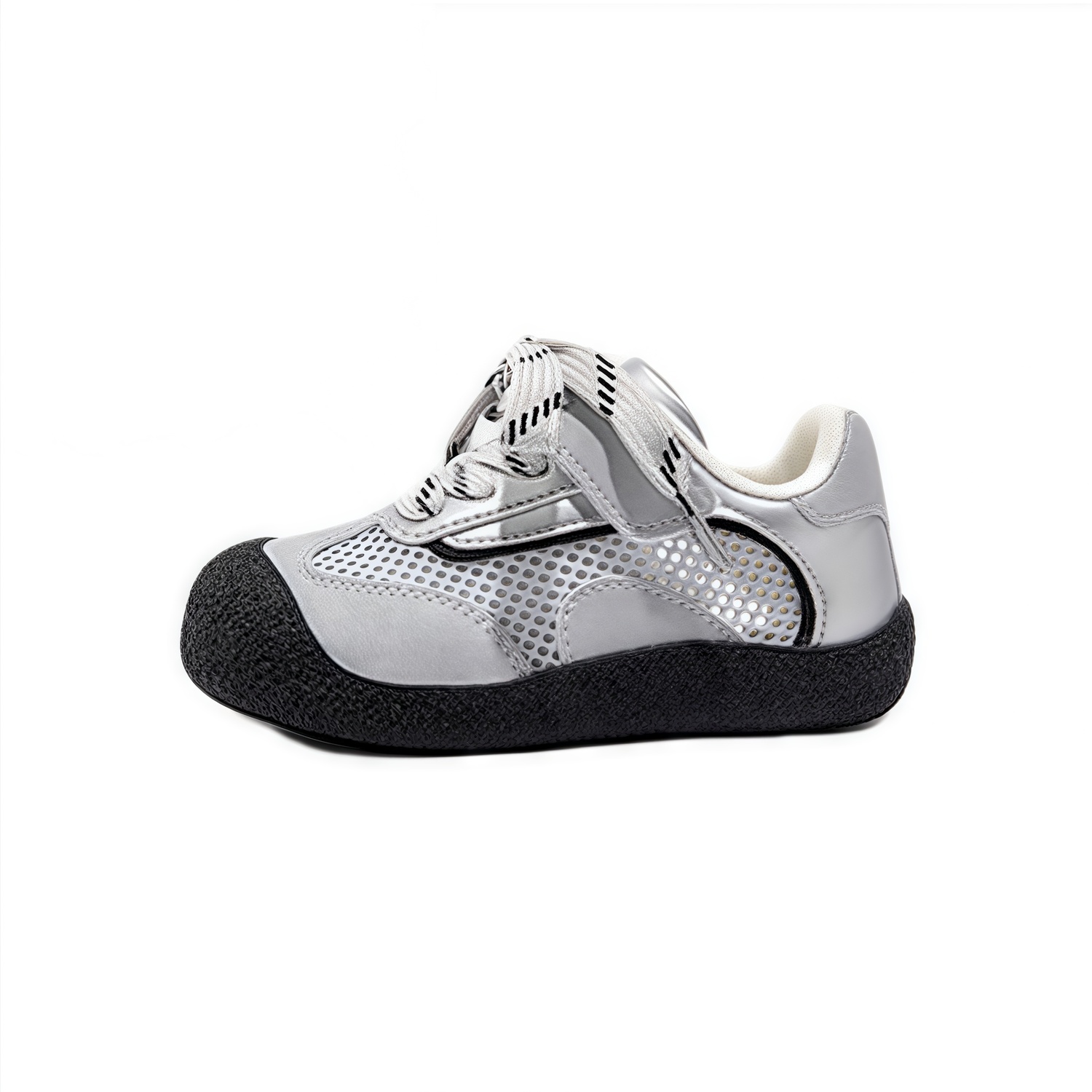 Износостойкие дышащие низкие повседневные детские кроссовки для детей 3-7 лет Neon, серебро
Износостойкие дышащие низкие повседневные детские кроссовки для детей 3-7 лет Neon, серебро