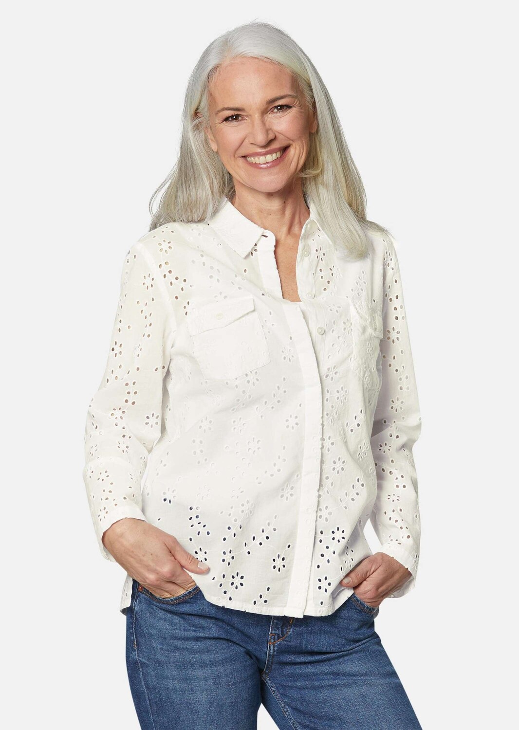 Блуза GOLDNER njacke, кремовый
Блуза GOLDNER njacke, кремовый