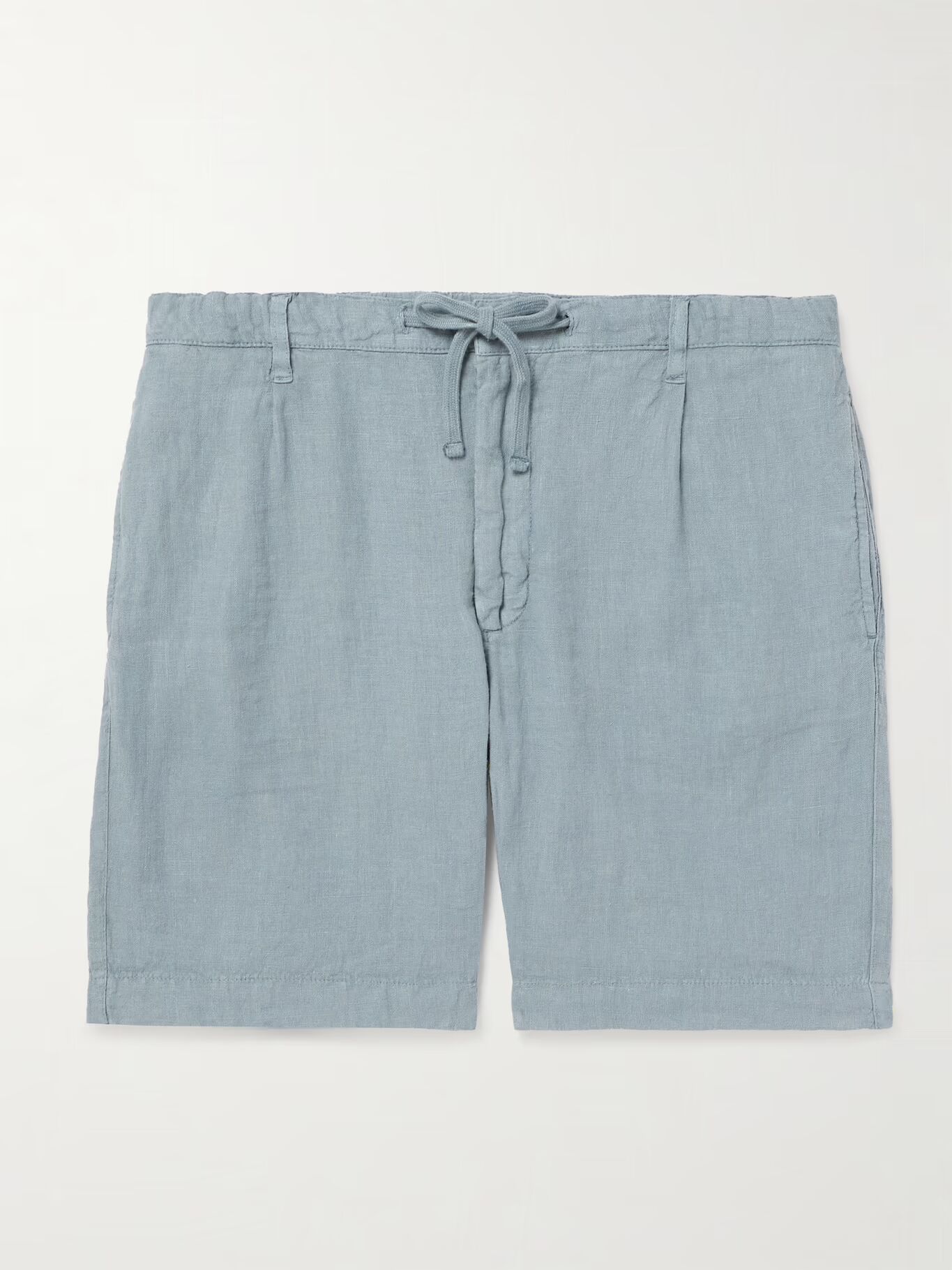 Прямые льняные шорты с завязками на талии HARTFORD, синий
Прямые льняные шорты с завязками на талии HARTFORD, синий