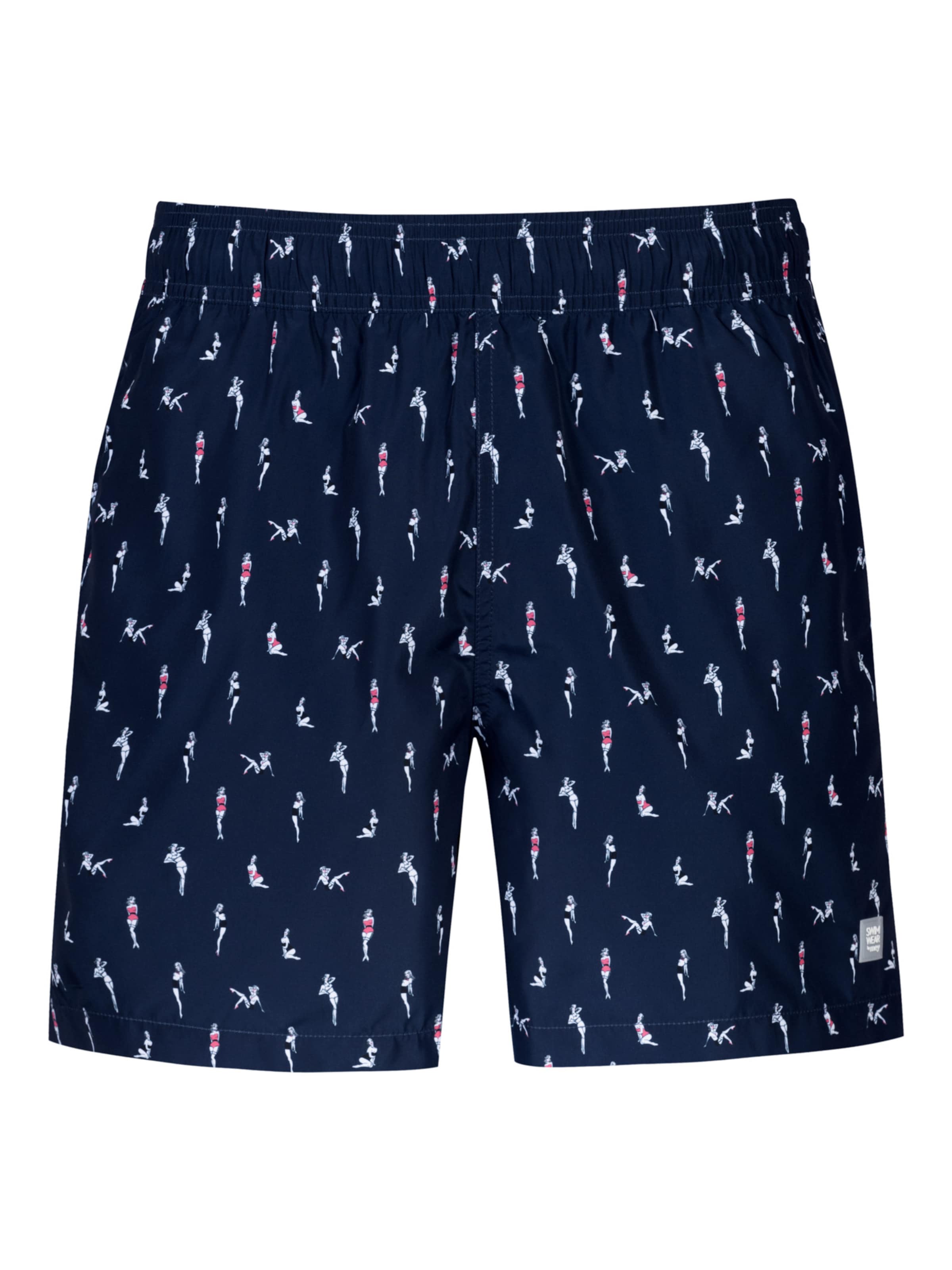 Mey Шорты Board Shorts 'Pin Up Doll' в темно-синем цвете
Mey Шорты Board Shorts 'Pin Up Doll' в темно-синем цвете