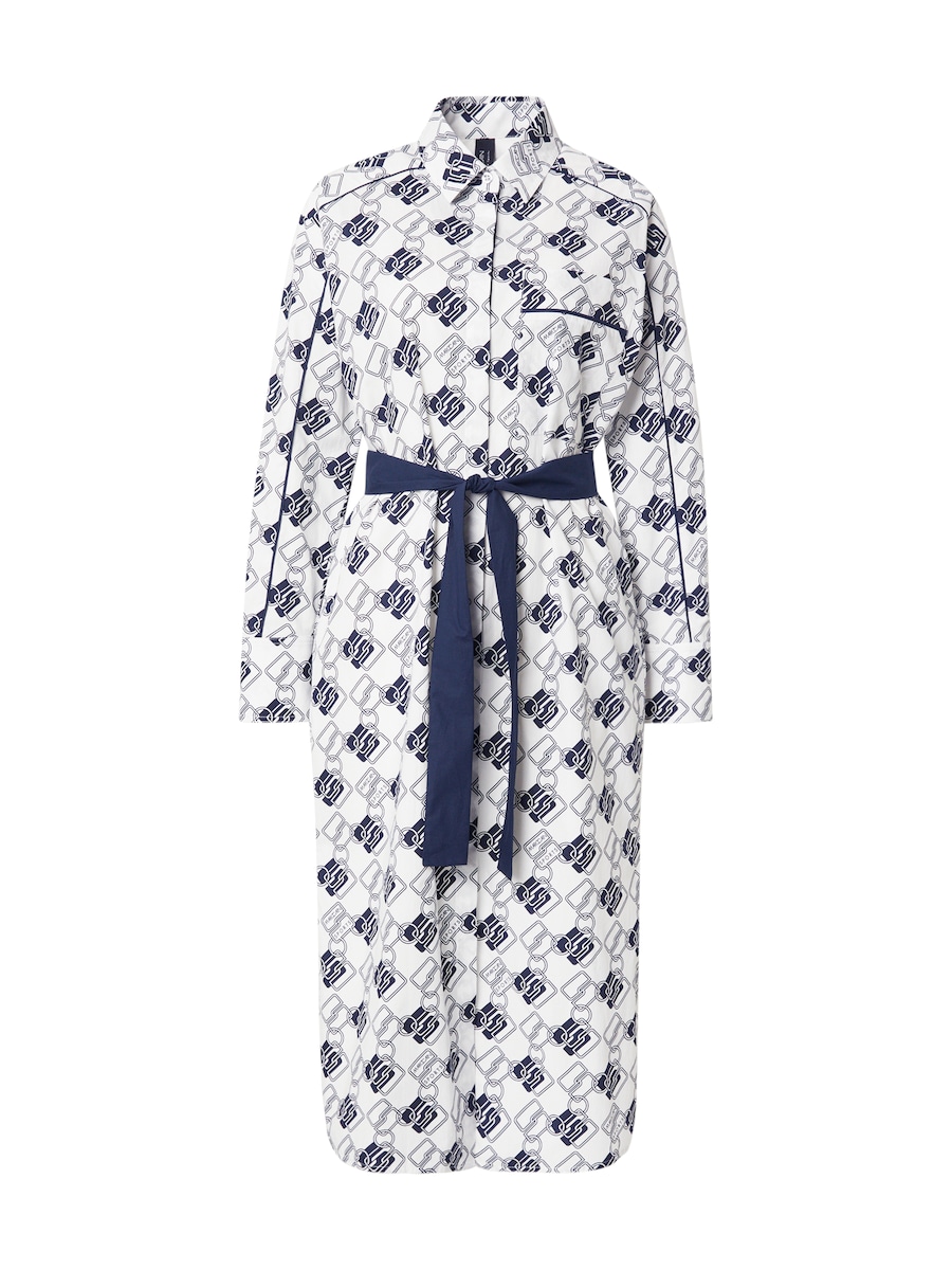 Платье-рубашка Marc Cain, от белого
Платье-рубашка Marc Cain, от белого