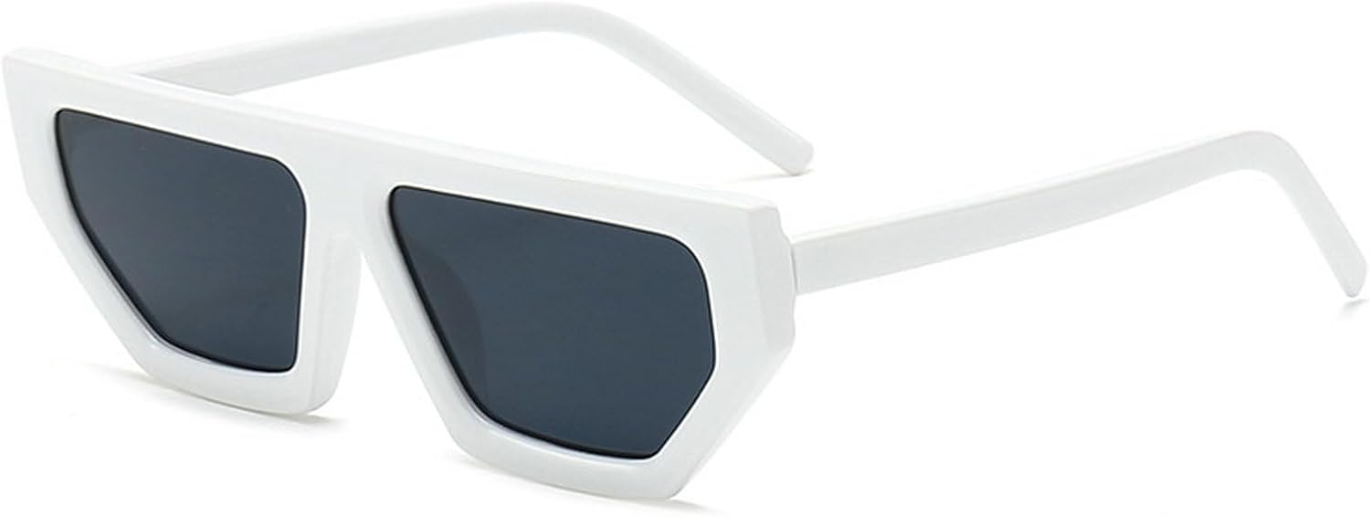 Винтажные квадратные солнцезащитные очки для женщин и мужчин, очки «кошачий глаз», очки в толстой оправе, модные женские многоугольные солнцезащитные очки mincl, White
Винтажные квадратные солнцезащитные очки для женщин и мужчин, очки «кошачий глаз», очки в толстой оправе, модные женские многоугольные солнцезащитные очки mincl, White