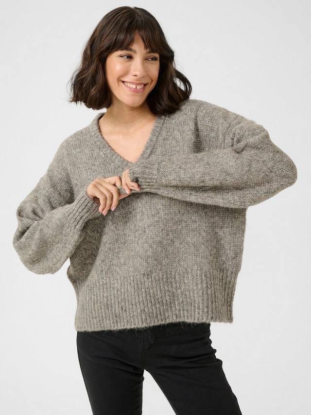 Джемпер с v-образным вырезом trina KAFFE, цвет Grey Melange
Джемпер с v-образным вырезом trina KAFFE, цвет Grey Melange