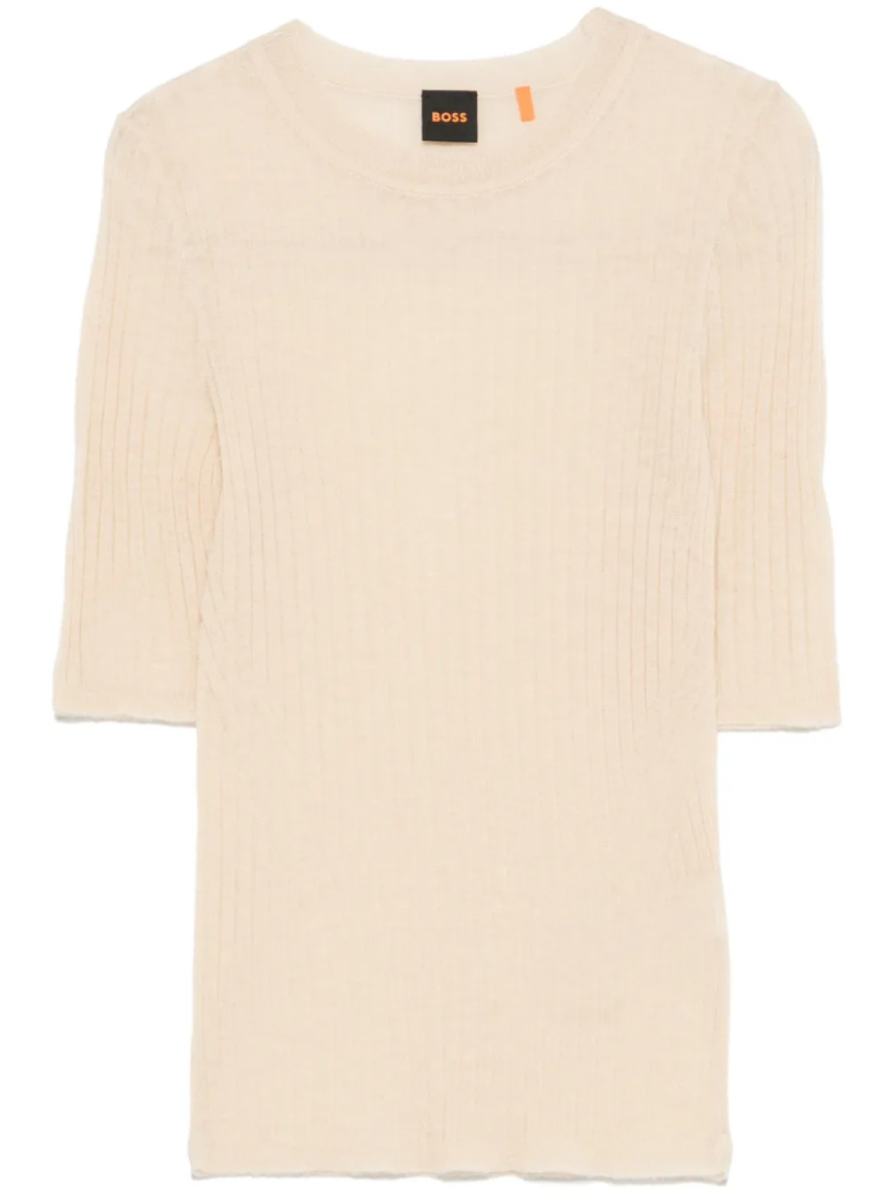 Футболка BOSS в мелкий рубчик, нейтральный
Футболка BOSS в мелкий рубчик, нейтральный