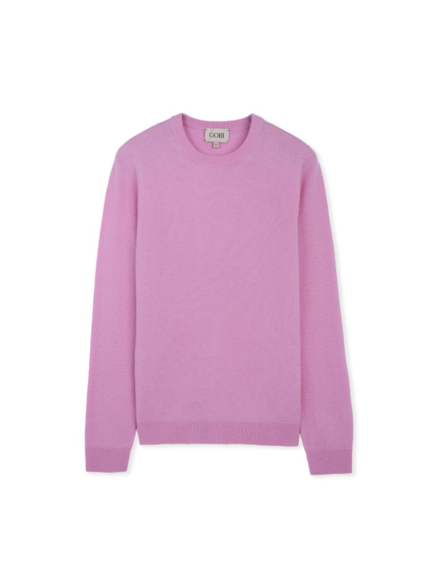 Женский базовый кашемировый свитер с круглым вырезом Gobi Cashmere, Pink-pink frosting
Женский базовый кашемировый свитер с круглым вырезом Gobi Cashmere, Pink-pink frosting