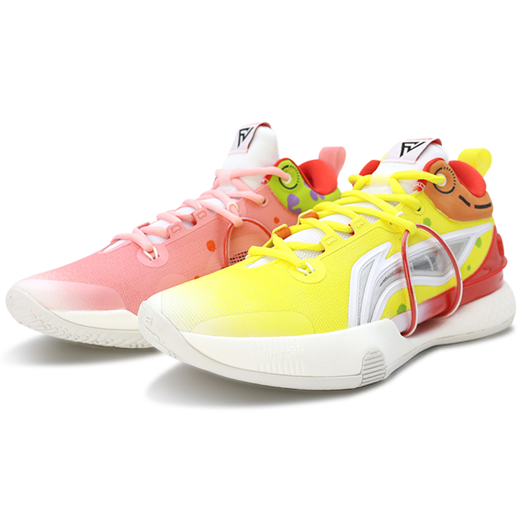 LiNing Speed 8 Амортизирующие, противоскользящие и износостойкие низкие баскетбольные кроссовки для мужчин Желто-красные, желто-розовые непарные
LiNing Speed 8 Амортизирующие, противоскользящие и износостойкие низкие баскетбольные кроссовки для мужчин Желто-красные, желто-розовые непарные