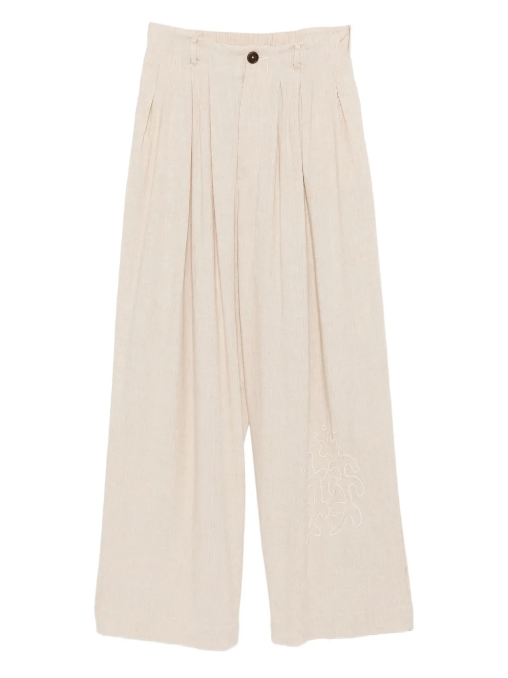 Плиссированные брюки Kinyan Lam, нейтральный
Плиссированные брюки Kinyan Lam, нейтральный