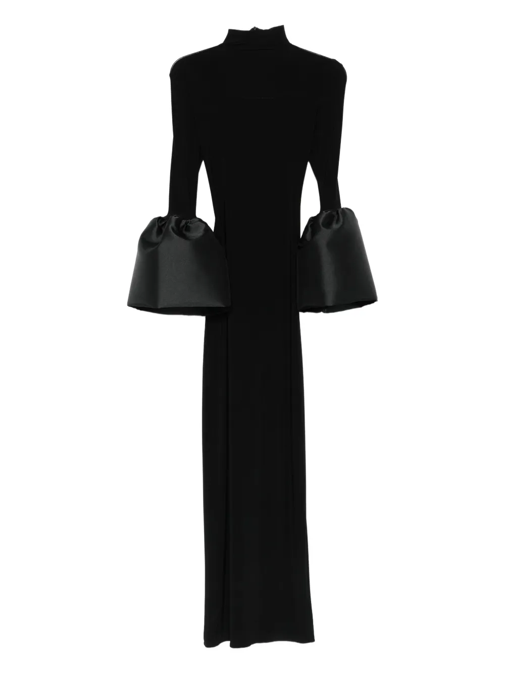 Платье миди с воротником-стойкой и рукавами-колокольчиками Atu Body Couture, черный
Платье миди с воротником-стойкой и рукавами-колокольчиками Atu Body Couture, черный