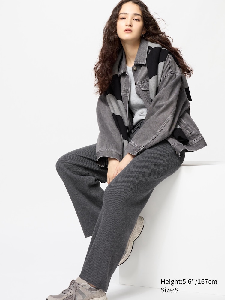 Трикотажные брюки в рубчик Uniqlo, цвет 07 серый
Трикотажные брюки в рубчик Uniqlo, цвет 07 серый