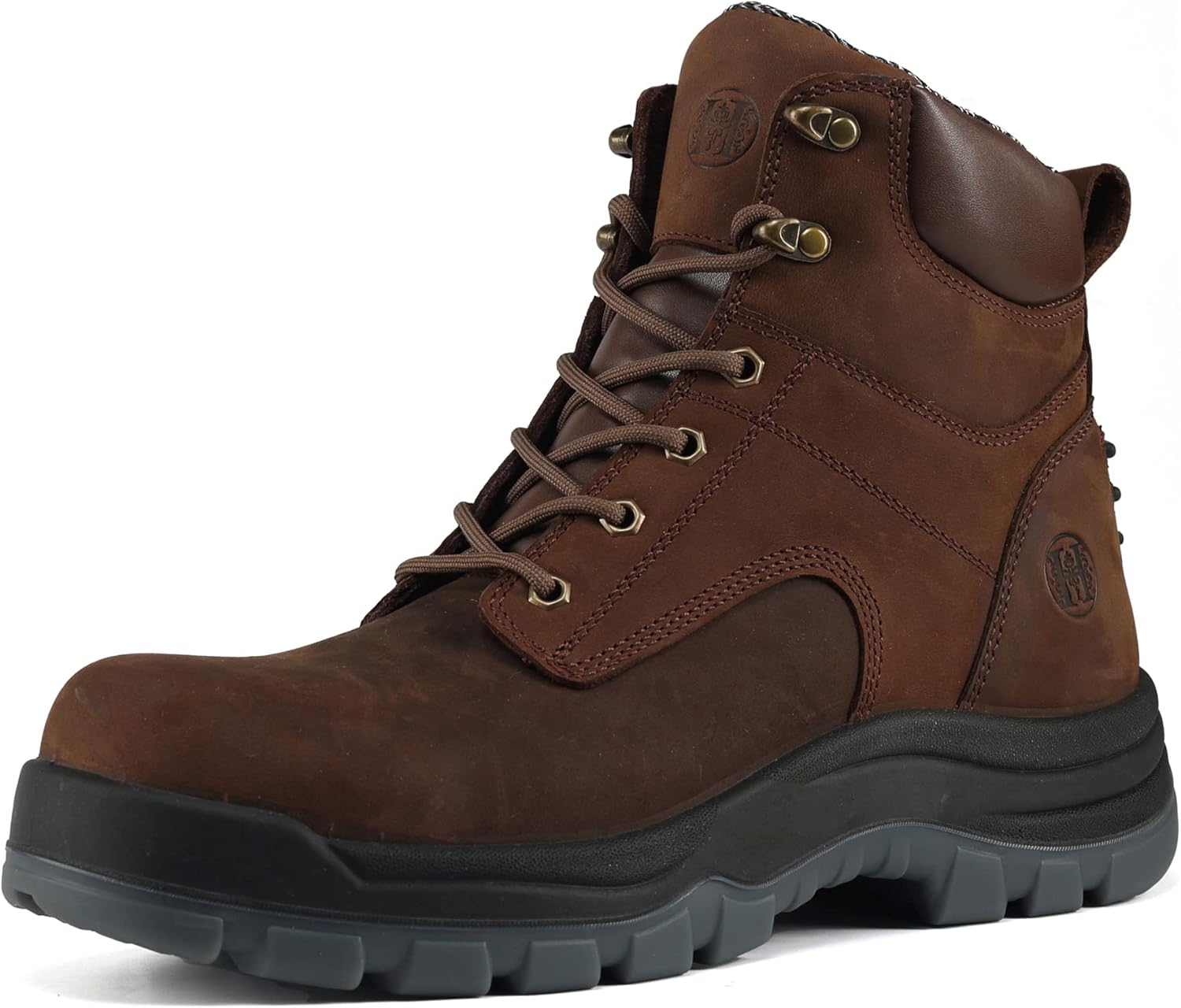 Ботинки HANDMEN для мужчин, 6, композитный носок, водонепроницаемые мужские ботинки, противоскользящие, проколоустойчивые, безопасные, антистатические туфли 81N01, коричневый
Ботинки HANDMEN для мужчин, 6, композитный носок, водонепроницаемые мужские ботинки, противоскользящие, проколоустойчивые, безопасные, антистатические туфли 81N01, коричневый