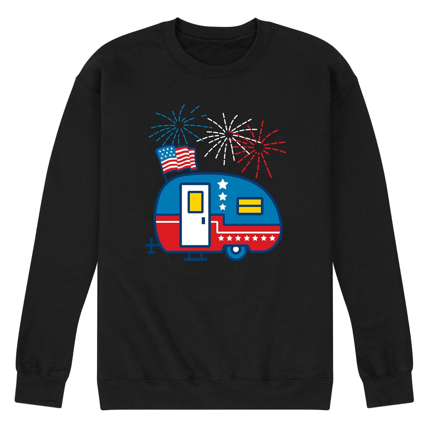 Мужской флисовый пуловер с рисунком в патриотической тематике Licensed Character
Мужской флисовый пуловер с рисунком в патриотической тематике Licensed Character