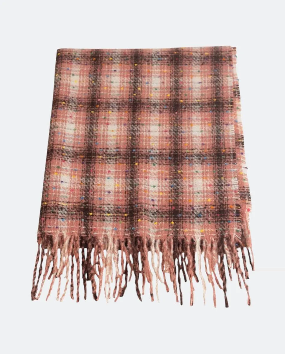 Прямоугольный шарф в клетку из смесовой шерсти, теплый и мягкий, для женщин Kbas, розовый
Прямоугольный шарф в клетку из смесовой шерсти, теплый и мягкий, для женщин Kbas, розовый