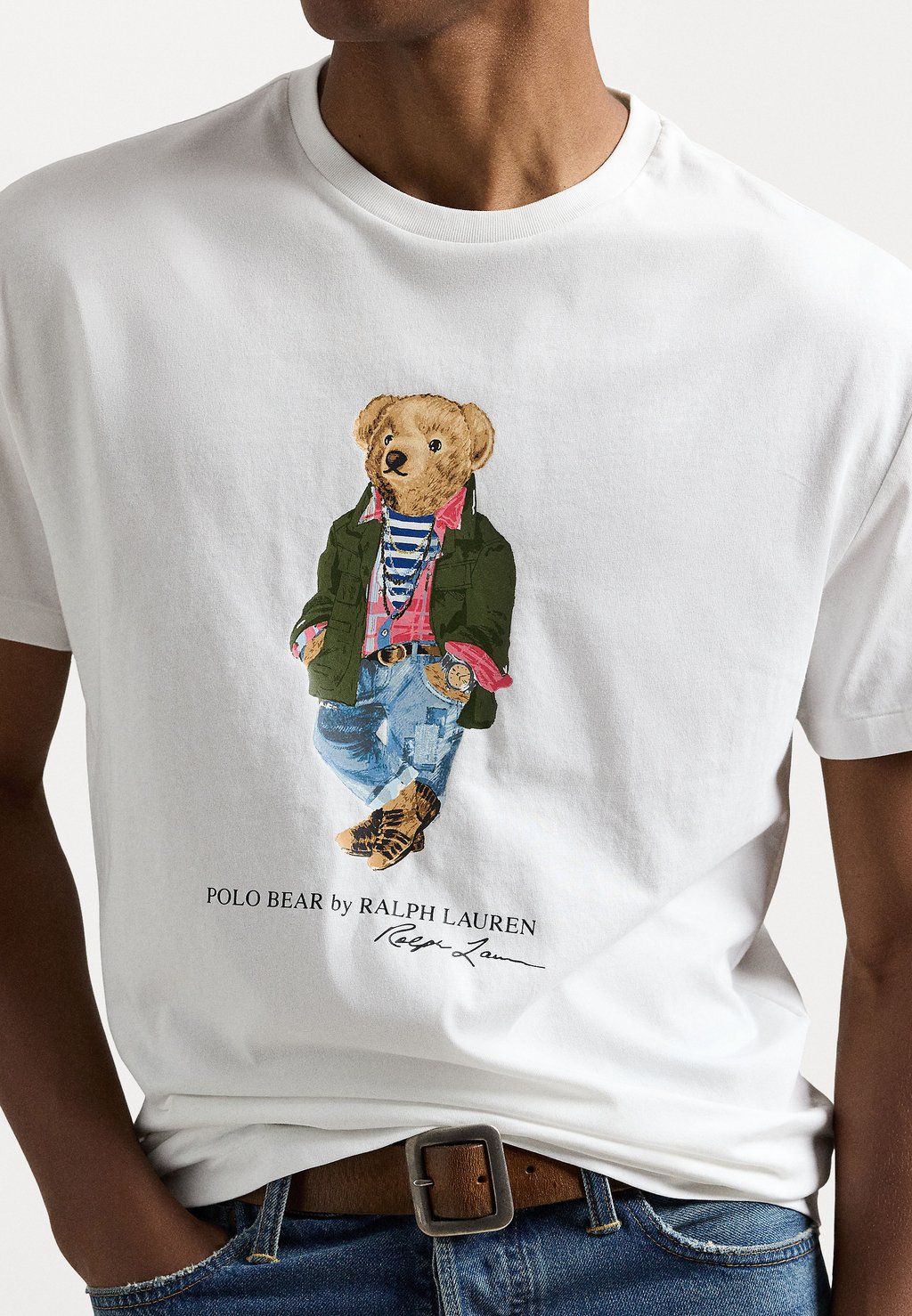 Футболка с принтом CLASSIC FIT POLO BEAR JERSEY T SHIRT Polo Ralph Lauren, белый
Футболка с принтом CLASSIC FIT POLO BEAR JERSEY T SHIRT Polo Ralph Lauren, белый