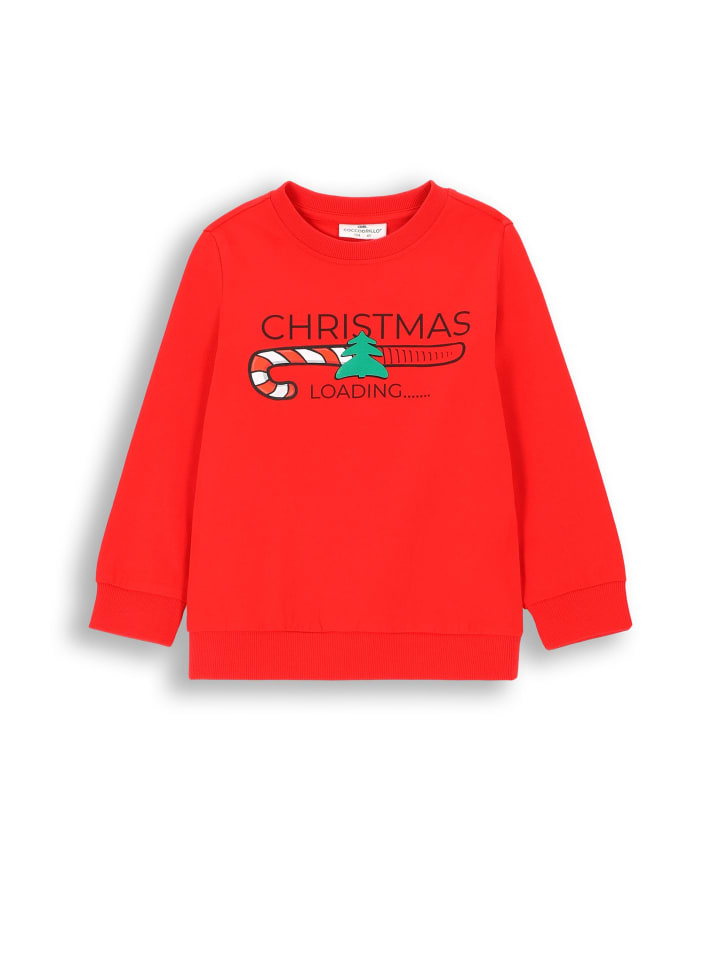 Рождественская футболка с длинными рукавами красного цвета Coccodrillo
Рождественская футболка с длинными рукавами красного цвета Coccodrillo