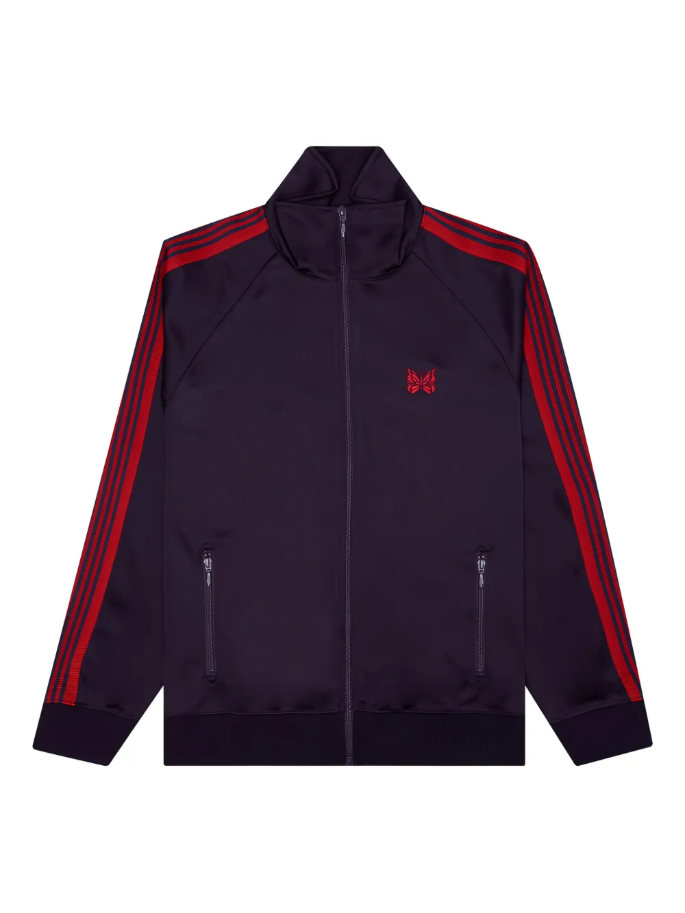 Куртка с вышитыми бабочками и полосками по бокам Needles, фиолетовый
Куртка с вышитыми бабочками и полосками по бокам Needles, фиолетовый